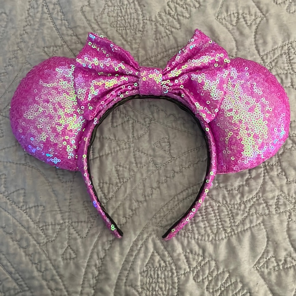 BBBrooke Neon Purple Sequin Ears